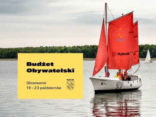 Budżet Obywatelski - żaglówka na Zalewie Rybnickim