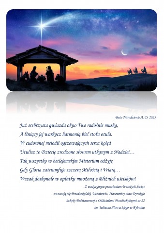 Życzenia Boże Narodzenie, stajenka, Trzej Królowie